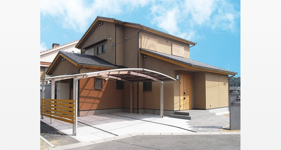 施工事例 現代和風の家 吉野材建築 株 注文住宅 自由設計で木の家を建てる