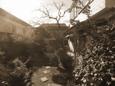 中庭２・ビフォー（劇的ビフォーアフター・隣家で食事する家）