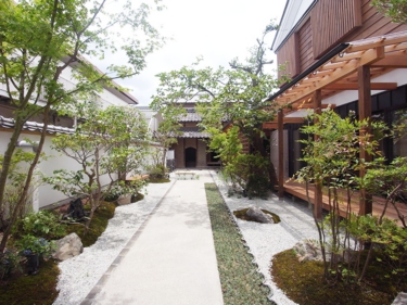 中庭２・アフター（劇的ビフォーアフター・隣家で食事する家）