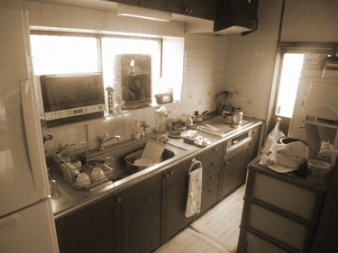 キッチン２・ビフォー