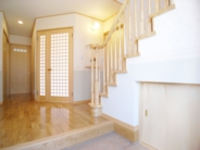 南欧風の家・玄関