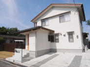 シンプルモダンの家・駐車場