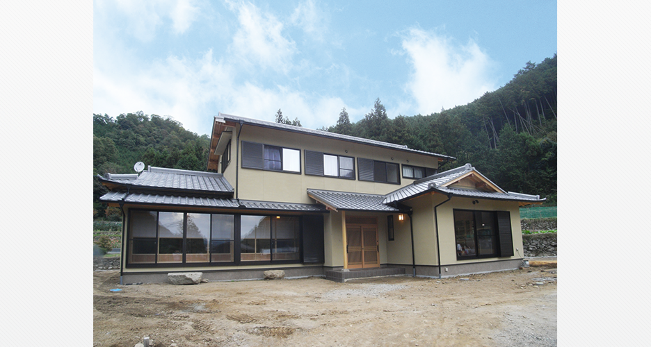 本格和風の家・外観