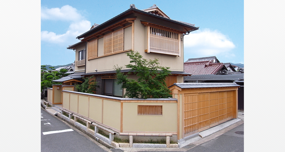 入母屋の家・外観